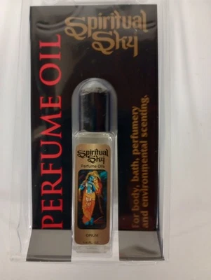 Aceite de perfume Spiritual Sky Opium 1/4 fl oz. botella NIP DESCATALOGADA Foto 1 de 3