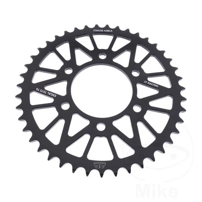 Piñón trasero JT aluminio 43/520 negro para Kawasaki Z 800 2013-2016 Foto 1 de 4