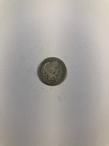 1911 Barber Silver Dime 10c - Picture 1 of 8