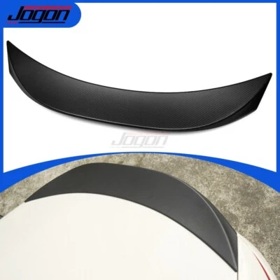 Matte Carbon Rear Trunk Ducktail Spoiler Wing For Mazda MX-5 2016-2023 MX5 Miata - Image 1 of 4