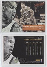 2016-17 Panini Aficionado Artist's Proof Giannis Antetokounmpo #59