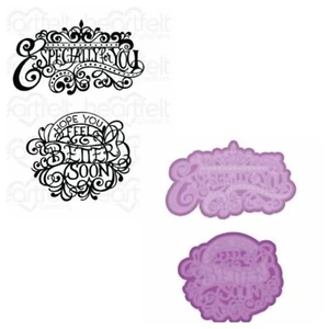 Heartfelt Creations Special Sentiments Especially for You Die & Stamp Combo - Picture 1 of 1