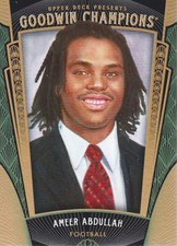 2015 Upper Deck Goodwin Champions #65 Ameer Abdullah Football