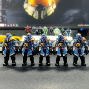 Rare Lot 5 Mega Bloks Construx Destiny DPJ06 Warlock Samsara 2" Building figures - Picture 1 of 6