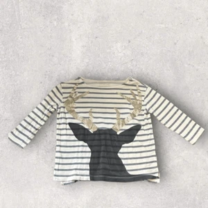 Crewcuts  collectibles size 8 reindeer girls shirt - Picture 1 of 8