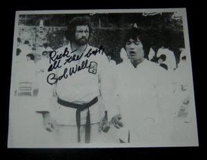 ENTER THE DRAGON MARTIAL ARTS LEGEND BOB WALL Signed To Me 8 x 10 PHOTO - Picture 1 of 1