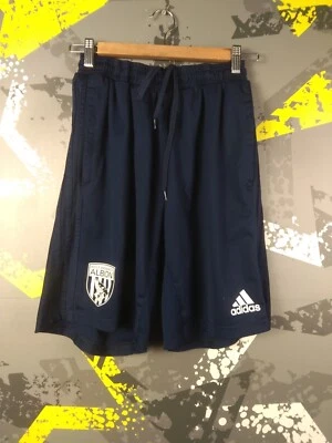 West Bromwich Albion Training Football Soccer Shorts Adidas Men Size L ig93 - Image 1 of 4