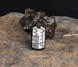 Muonionalusta Meteorite Pendant #17 - Picture 1 of 2