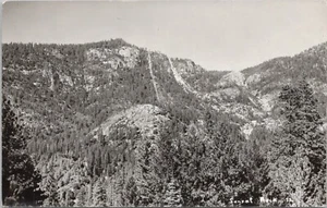 RPPC Sunset Rock California Panoramic Mountain View 1951 Shaver Lake Postmark - Picture 1 of 2