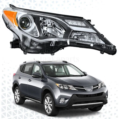 For 2013 14 15 Toyota RAV4 RAV-4 Headlight Headlamp  Passenger Side #811100R042 Foto 1 de 4