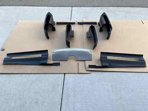 1975-1976 Cadillac Eldorado Front Rear Bumper Fender Fillers Extensions - 9 Pcs - Picture 1 of 4