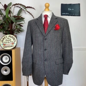 Giacca cappotto sportivo WALKER SLATER (42L) lana tweed over check tiro - Foto 1 di 17