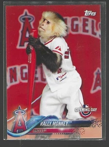 Rally Monkey 2018 Topps Opening Day Mascots Card# M-14 - Picture 1 of 4