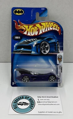 1:64 HOT WHEELS 2004 FIRST EDITION BATMOBILE (PURPLE) 1/100 - Image 1 of 4