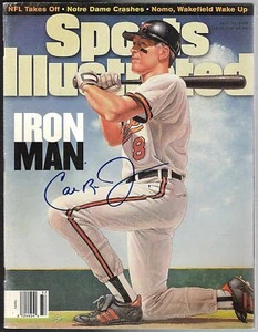 CAL RIPKEN JR AUTO SIGNED SPORTS ILLUSTRATED SEPTEMBER 11 1995 w/ VIDEO PROOF! - Picture 1 of 1