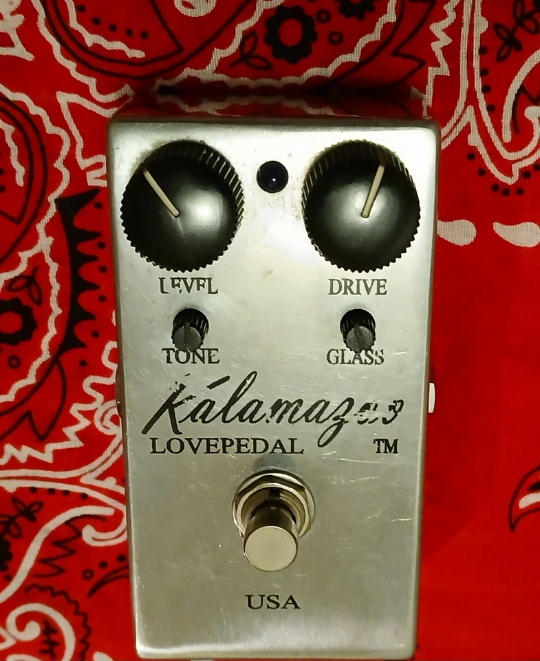 PEDAL LOVE KALAMAZOO OVERDRIVE PEDAL EE. UU. Mejor precio en eBay Foto 1 de 4