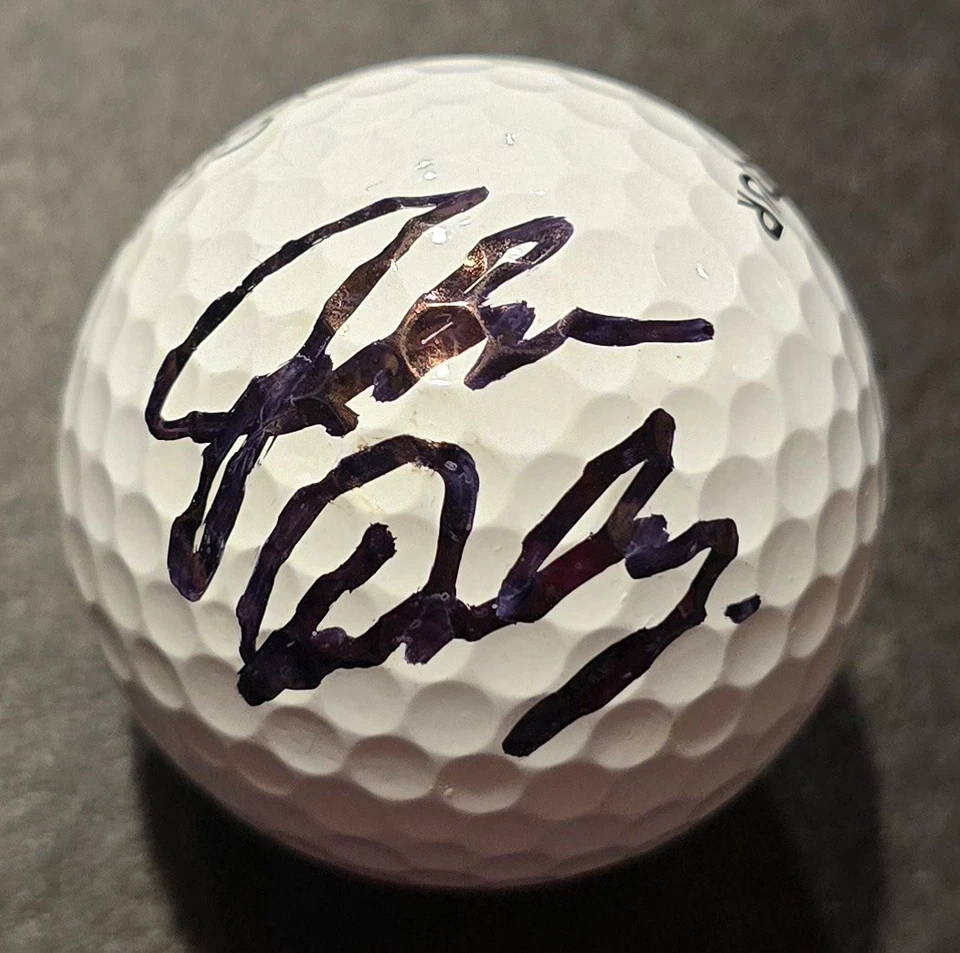 Pelota de golf Titleist Pro V1 autografiada firmada por John Daly PGA 2X GANADOR PRINCIPAL CERTIFICADO DE AUTENTICIDAD JSA Foto 1 de 4
