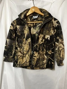Chaqueta polar Columbia con cremallera camuflaje al aire libre caza niños jóvenes 6/7 - Imagen 1 de 3