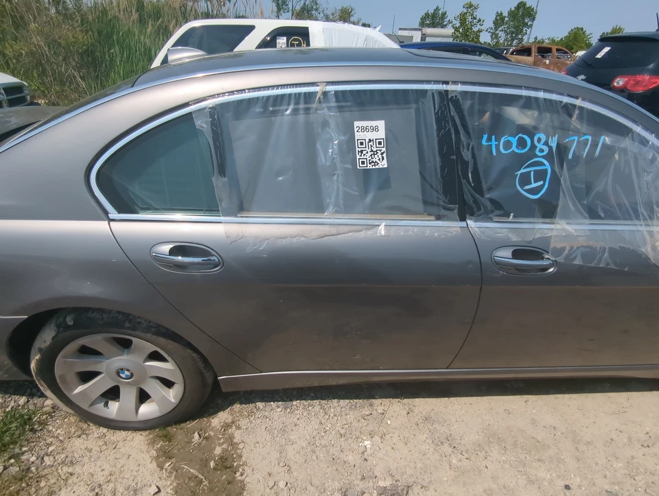 Bmw 750li Passenger Rear Door Oem BRR6N - Imagem 1 de 1