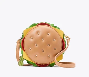 Bolso Bandolera Kate Spade 3D Novedad Imitación Cuero Hamburguesa - Imagen 1 de 9