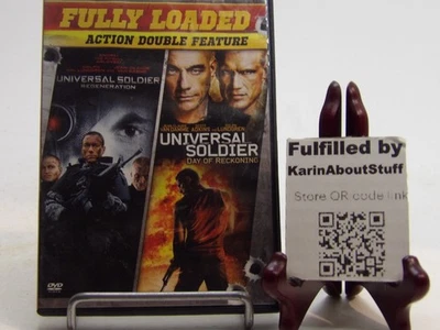 Universal Soldier Day of Reckoning / Regeneration DVD Double Feature Ships Free - Image 1 of 3