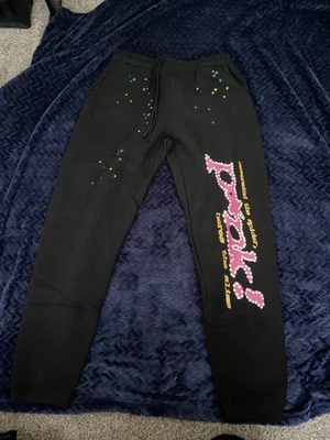 Pink and Black Spider Sweats - Image 1 of 3