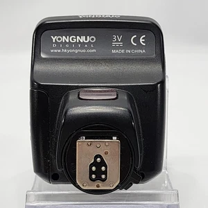 Disparador transmisor Speedlite inalámbrico Canon Yongnuo YN-E3-RT sin probar para piezas - Imagen 1 de 9