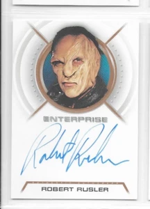Star Trek Enterprise Season 3 Auto A31 Robert Rusler as Orgoth Autograph - Picture 1 of 1