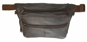 Genuine Leather Gun Holder Belt Bag for Men and Women Black Brown