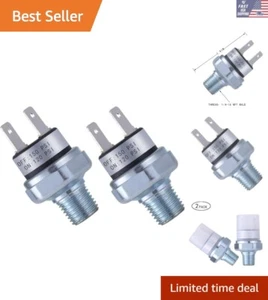 Durable 120-150 PSI Air Compressor Pressure Switch with Quick Connect 1/4" NPT - Picture 1 of 10