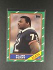 William Perry #20 [Rookie] 1986 Topps Chicago Bears