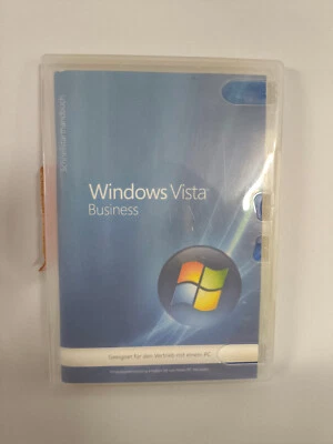Microsoft Windows Vista Business Service Pack 1 / 32-Bit / Deutsch / DVD - Bild 1 von 2