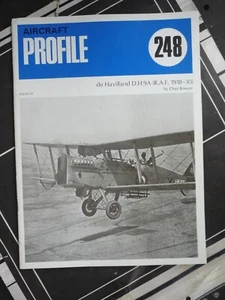 FLUGZEUGPROFIL 248 DE HAVILLAND DH9A - CHAZ BOWYER - Bild 1 von 2