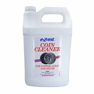 e-Z-est eZest Easy Coin Cleaner Copper Gold Silver Jewelry - 1 Gallon - Picture 1 of 1