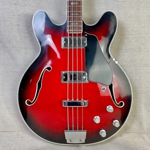 Crucianelli Elite 702B Bass 1965 Sunburst Vox Cougar V214 Espana Italy - Picture 1 of 12