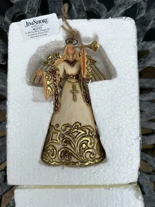 Jim Shore Heartwood Creek Ivory And Gold Angel - 4023471 - Picture 1 of 3