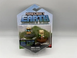 MINECRAFT EARTH BOOST MINIS HOARDING SKELETON CRAFTING VILLAGER - Picture 1 of 5