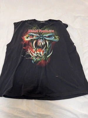 Camiseta Iron Maiden Tour 2010 The Final Frontier doble cara oversize 2xl 347 Foto 1 de 4