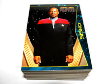 1997 Skybox Star Trek: Deep Space Nine Profiles - Complete Base Set #1-82, NM