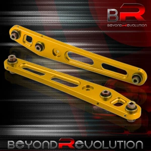 For 1996-2000 Civic 2/4DR EJ EK Gold Rear Lower Control Arms LCA Left+Right Pair - Picture 1 of 3