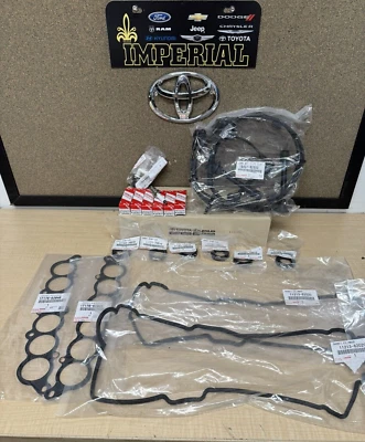 1996-2002 TOYOTA 4RUNNER 3.4L 5VZFE MOTOR TUNE UP KIT WITH SPARK PLUGS WIRES OEM - Image 1 of 4