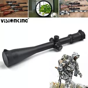 Visionking 10-40x56 Cannocchiale da puntamento fucile da caccia e 21 mm Anelli di montaggio Picatinny Mirino - Foto 1 di 12