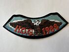 Vintage 1988 Harley Davidson Harley Owners Group H.O.G. Patch American Eagle