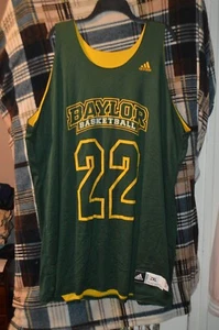 ADIDAS NCAA BAYLOR UNIVERSITY BEARS TEAM ISSUED PRACTICE JERSEY #22 AJ WALTON! - Picture 1 of 14