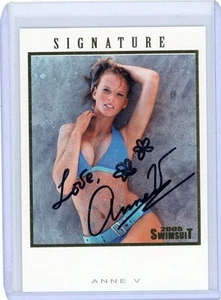 ANNE V VYALITSYNA 2005 SPORTS ILLUSTRATED SI SWIMSUIT Autograph AUTO CARD - Picture 1 of 2