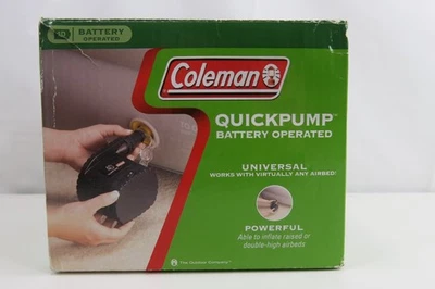 Bomba de aire Coleman QuickPump 4D a batería para camas de aire Foto 1 de 4