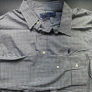 Camisa Polo Ralph Lauren Para Hombre Extra Grande Multicolor Calce Ajustado Cuadros Guinga - Imagen 1 de 9