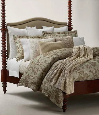 NWT Ralph Lauren CECELIE Comforter Full / Queen Neutral Botanical Pistachio - Image 1 of 4