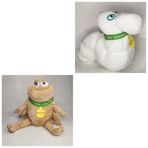 NexGuard Plush Frankie Flea Terry Tapeworm Reversible Toy Stuffed Parasite - Picture 1 of 4
