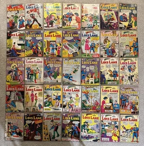 Lot Of Vintage Key Issue Superman’s Lois Lane Silver Age DC Comic Books - Picture 1 of 24